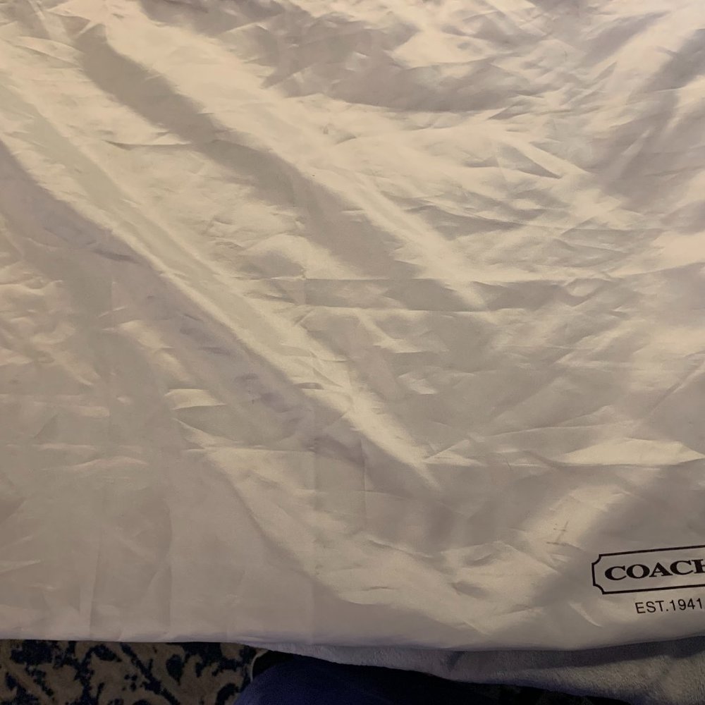 Coach patent leather purse - brown